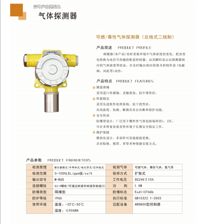 供应江苏燃气报警器